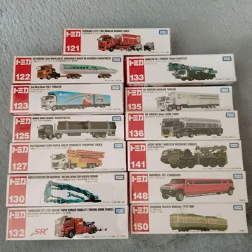 토미카 롱 묶음 판매 13대