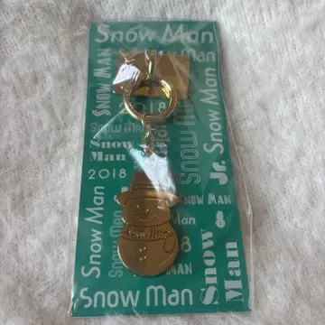 Snow Man 눈사람 키링 2018