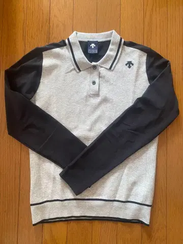 데상트 긴팔 피케 셔츠