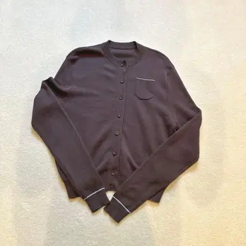 FORME 히가시하라 아키 가디건 미사용 새상품 프리 브라운
