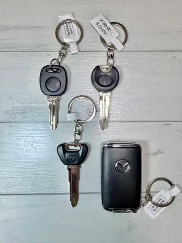 가샤폰 나리키리 오너 컬렉션 MAZDA 컬렉터블 키 4종