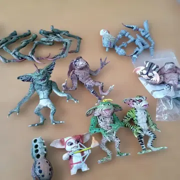 그렘린 2 피규어 컬렉션 5체 세트 증정 부품 포함