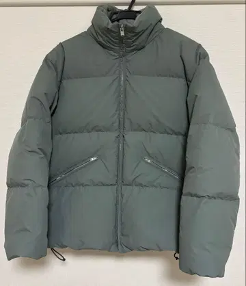 DICROS 퀼트 스탠드 다운 블루종 그린 라벨 릴랙싱