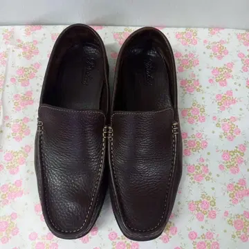 파라부트 다크 브라운 가죽 로퍼