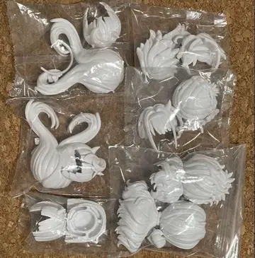 악마 뿔 미도색 헤어 부품