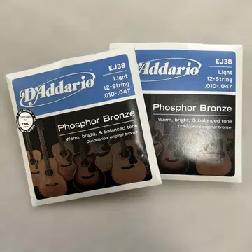 D'Addario EJ38 Phosphor Bronze 12줄 2세트