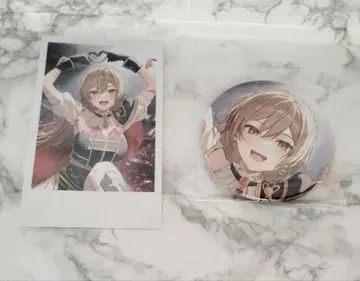 프렌 E 루스타리오 생일 굿즈 캔뱃지 폴라로이드풍 카드