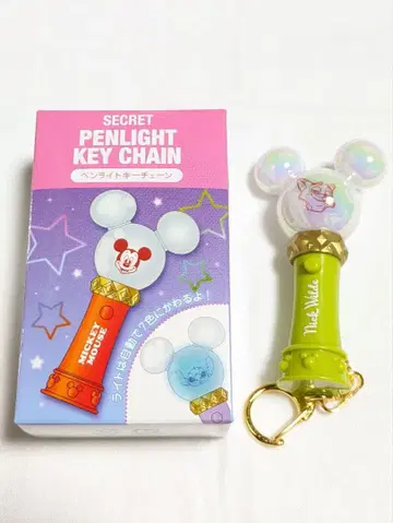 디즈니 시크릿 응원봉 키체인 주토피아 닉