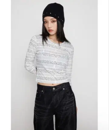 laguagem SENTENCE LOGO PRINT 상의