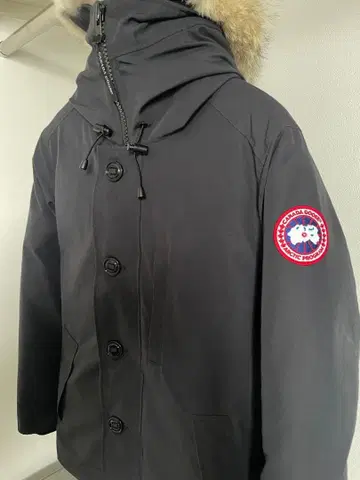 Canada Goose M/M 네이비 샤토 후드티 [ 정품 ]