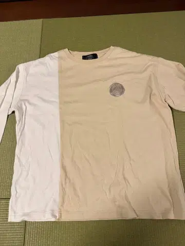 Paris Saint-Germain 베이지 화이트 긴팔 티셔츠