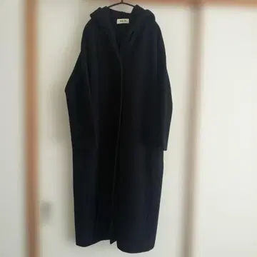 에밤 에바 evam eva 프레스 울 후디드 코트