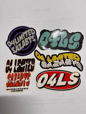 04 Limited Sazabys 스티커 세트