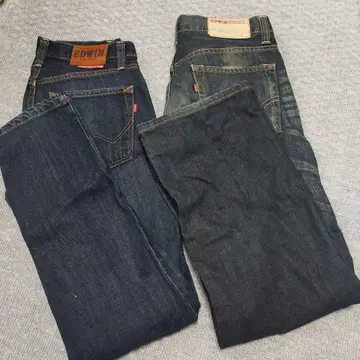 EDWIN 스트레이트 데님 W28