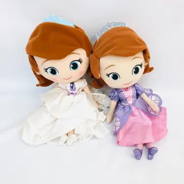 디즈니 작은 프린세스 2체 세트 봉제 인형 모음 [ 7216