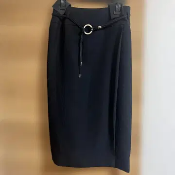 BOSCH Bability 블랙 타이트 스커트 링 벨트