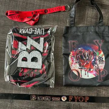 B'z LIVE-GYM 2025 FYOP 루프 타월 미니 토트