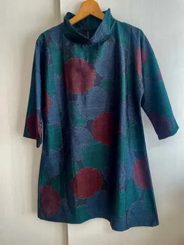 기모노 리메이크 오시마 명주 원피스 M~L