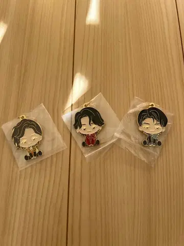 미세스 제일복권 메탈 참 3개 세트 로손 1등 복권 F상