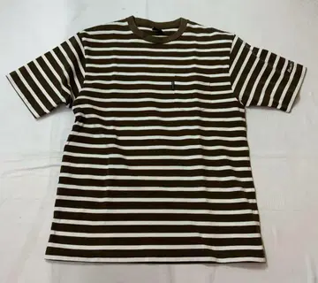 S/S 백 채널 반팔 보더 T셔츠 M