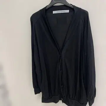 코그자빅 스모크 가디건 [ Free size ] 블랙