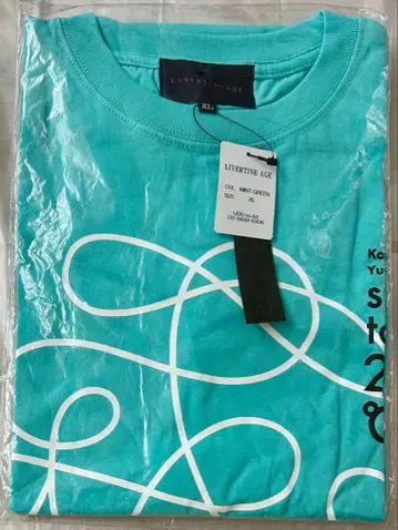 코마가타 유리 3rd LIVE 티셔츠 XL 사이즈