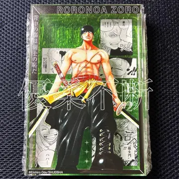 원피스 조로 아크릴 블록 'heroes' 생일