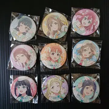 러브 라이브 선샤인 환일의 요하네 캔뱃지 9개 세트