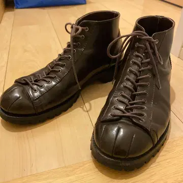 MAIN VEIN 브라운 몽키 부츠