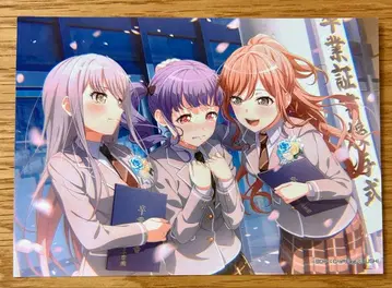 뱅드림 졸업식 기념 브로마이드 Roselia 미나토 유키나 이마이 리사