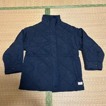 JaVa 블랙 퀼팅 자켓