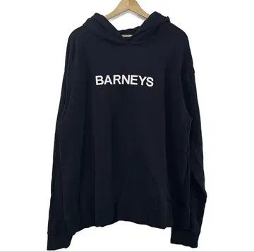 BARNEYS 블랙 후드티