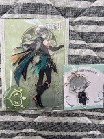 원신 알하이탐 아크릴 스탠드 키링 세트