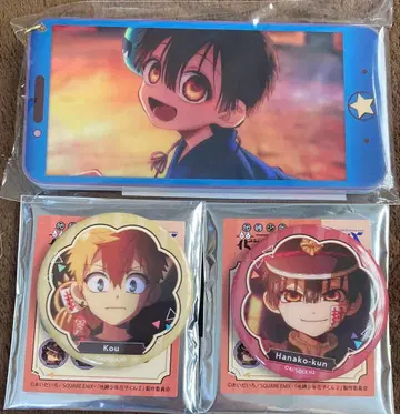 새상품 지박소년 하나코군 2 베스트샷 키링 아마네 캔뱃지 미개봉