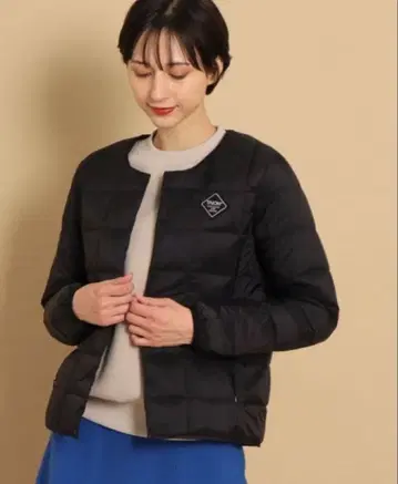 TAION 블랙 다운 자켓