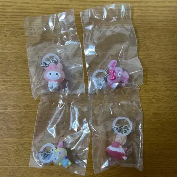 산리오 리 메지루시 액세서리 마이멜로디 퐁퐁리본 우사하나