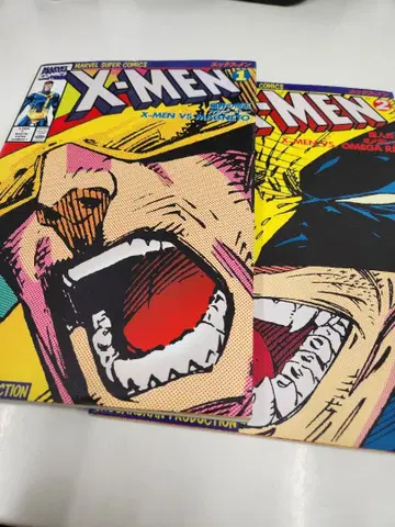 X-MEN/ 엑스맨 [마블 슈퍼 코믹] 1권&2권 세트