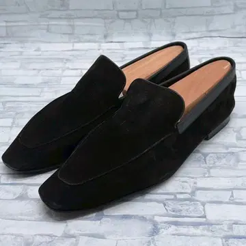 존 롭 블랙 슬립온 스웨이드 27cm 9