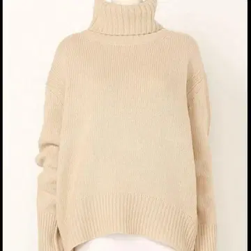 FRAY I.D 프레이 아이디 리브 터틀 니트 울 캐시미어 아이보리