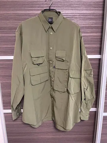 밀리터리 셔츠 올리브 L 사이즈