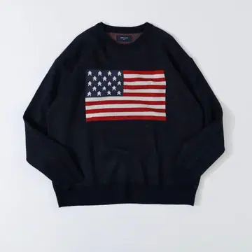 미국 국기 네이비 스웨터