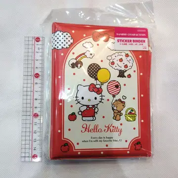 헬로키티 씰 바인더 씰북 산리오