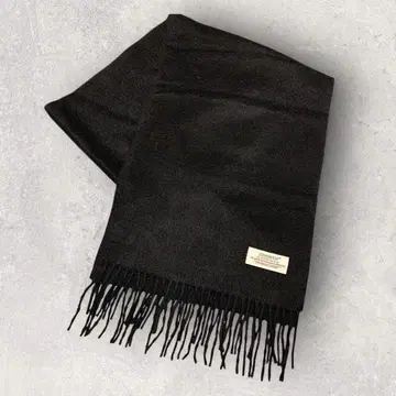 STAMMBAUM 슈바움 캐시미어 머플러 블랙