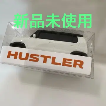 HUSTLER 화이트 미니카 투명 케이스 포함 미사용 새상품