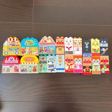 호빵맨 블록 라보 건물 캐릭터 묶음 판매