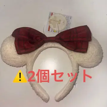 2개 세트 디즈니 머리띠 2025 크리스마스