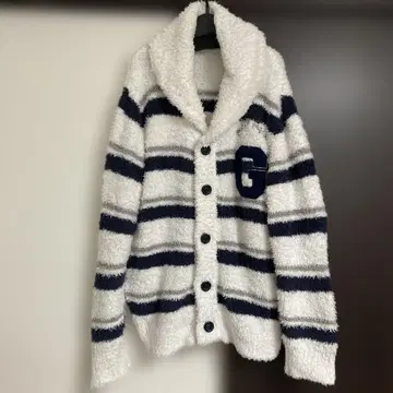 gelato pique HOMME 사가라 자수 숄 가디건