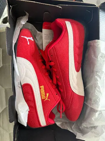 PUMA 스니커즈 SpeedCat (스피도캣) 레드/화이트