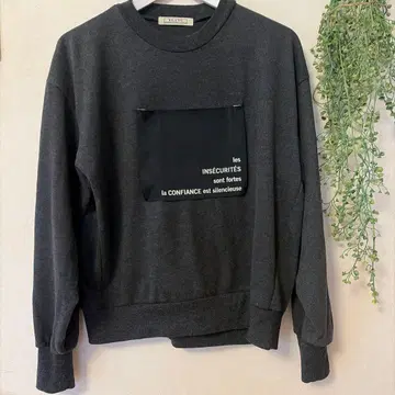 BLANC basque 다크 그레이 트레이닝복