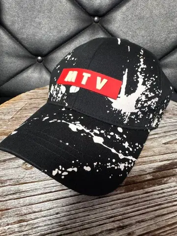 MTV 스플래터 야구 모자